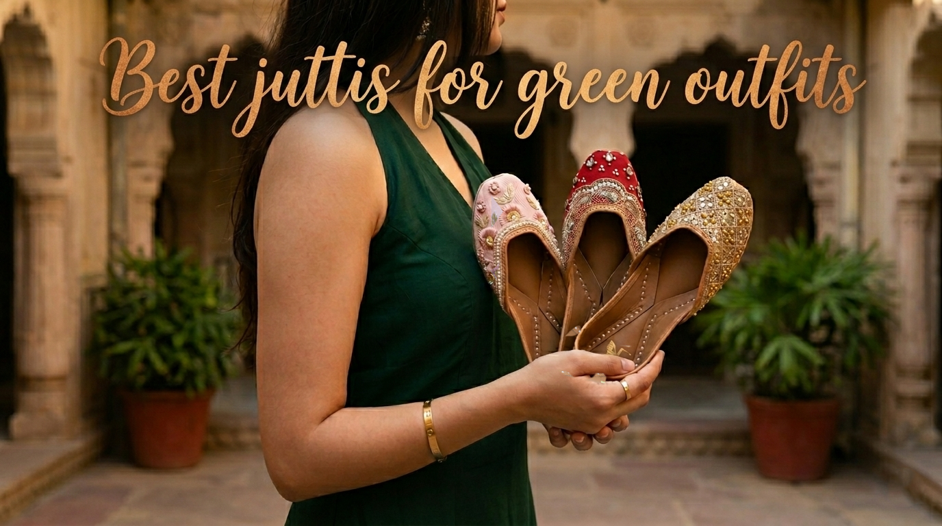Best Juttis for Green Outfits: Color Combinations That Always Work