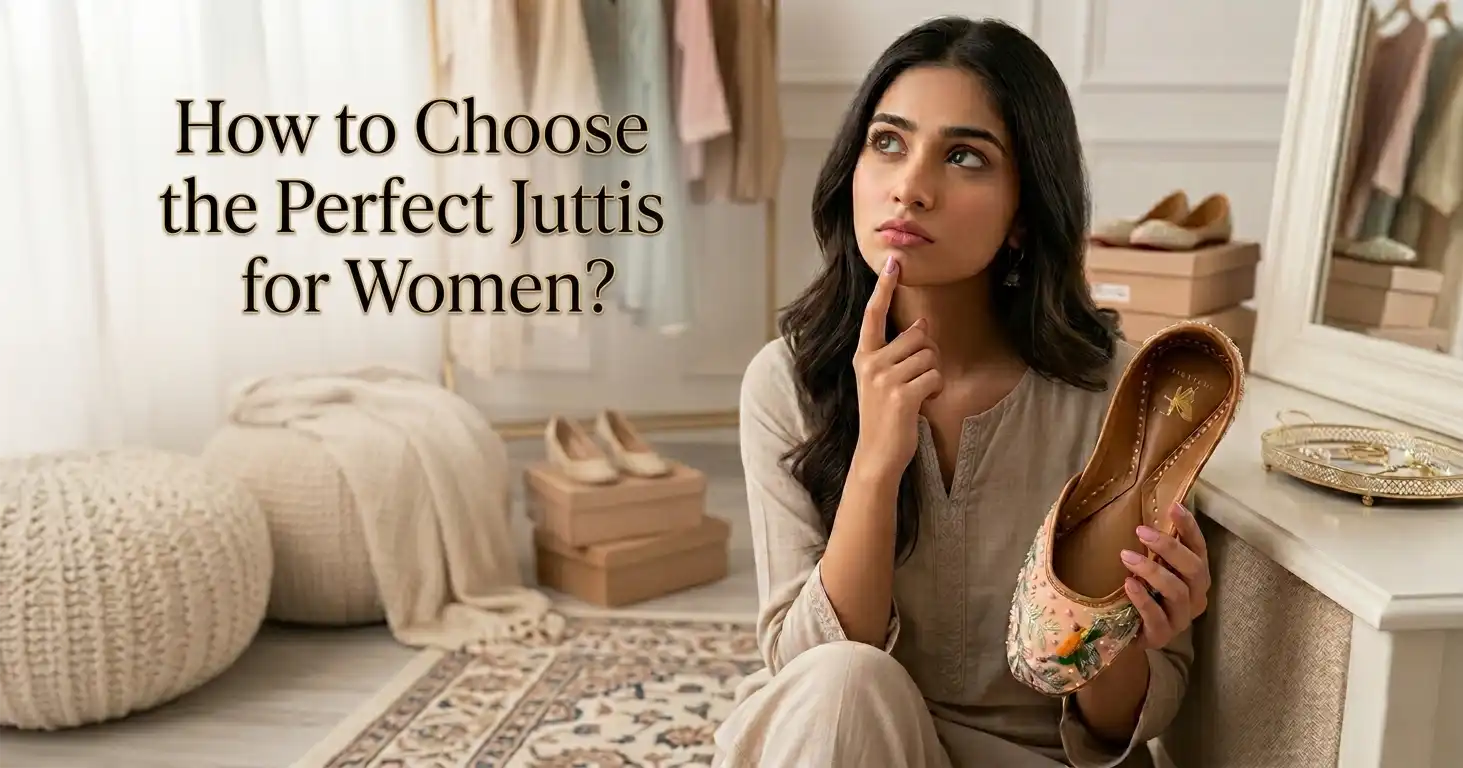 How to Choose the Perfect Juttis for Women?